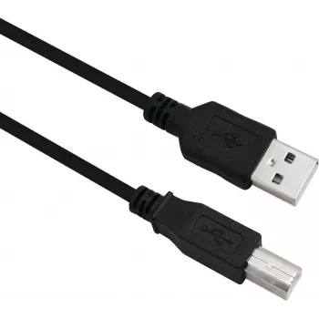Cabo USB Helos 288306 USB 2.0 3 m USB A USB B preto
