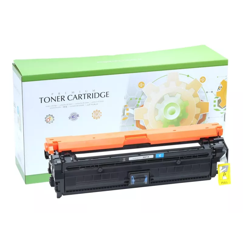 Cartucho de toner ciano recondicionado Static Control para HP CE271A (cerca de 7.500 páginas)