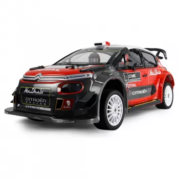 Amewi RC Rallye Citroen CR3 WRC HyperGo 4WD 1:7 RTR preto/vermelho (21126)