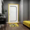 Porta de proteção contra pó para obras XXL, cortina de pó 230 x 135 porta
