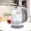 Chaleira elétrica de vidro Maestro MR-056-cinzento 1,7 L 2200 W