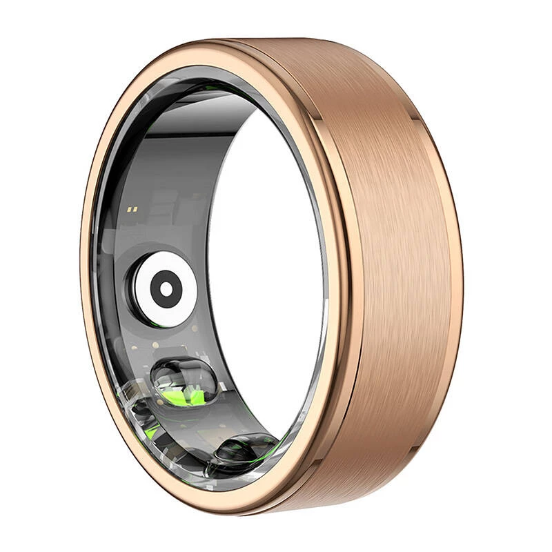 Anel inteligente Colmi R03 20,3 mm tamanho 11 dourado — anel inteligente Colmi R03, 20,3 mm, tamanho 11, superfície dourada