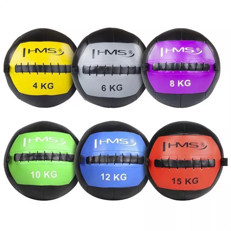 Bola Medicinal HMS Fitness WLB12 12 kg Preto, Azul