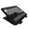 Suporte para portátil MEDIA-TECH MT2662 – altura ajustável, dobrável em alumínio para portáteis de 10–17