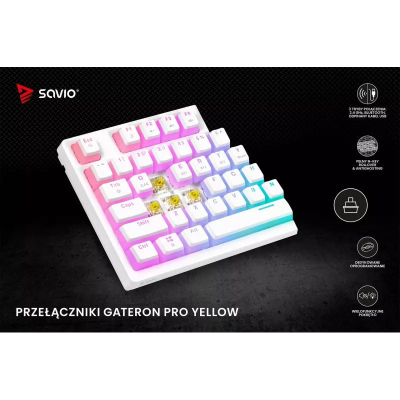 Teclado MECHANICAL SAVIO