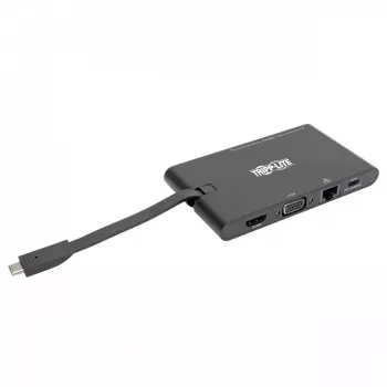 Dock USB-C – 4K HDMI, VGA, USB 3.2 Gen 1, hub USB-A/C, Gigabit Ethernet, slots para cartões de memória, carregamento PD 100 W