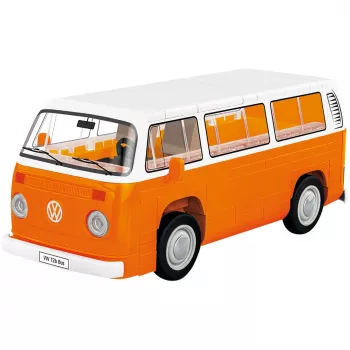 Kit de montagem Cobi Volkswagen T2b Autocarro laranja, escala 1:35, kit