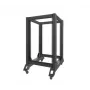 Rack aberto Lanberg 19 18u 600x800 preto Lanberg