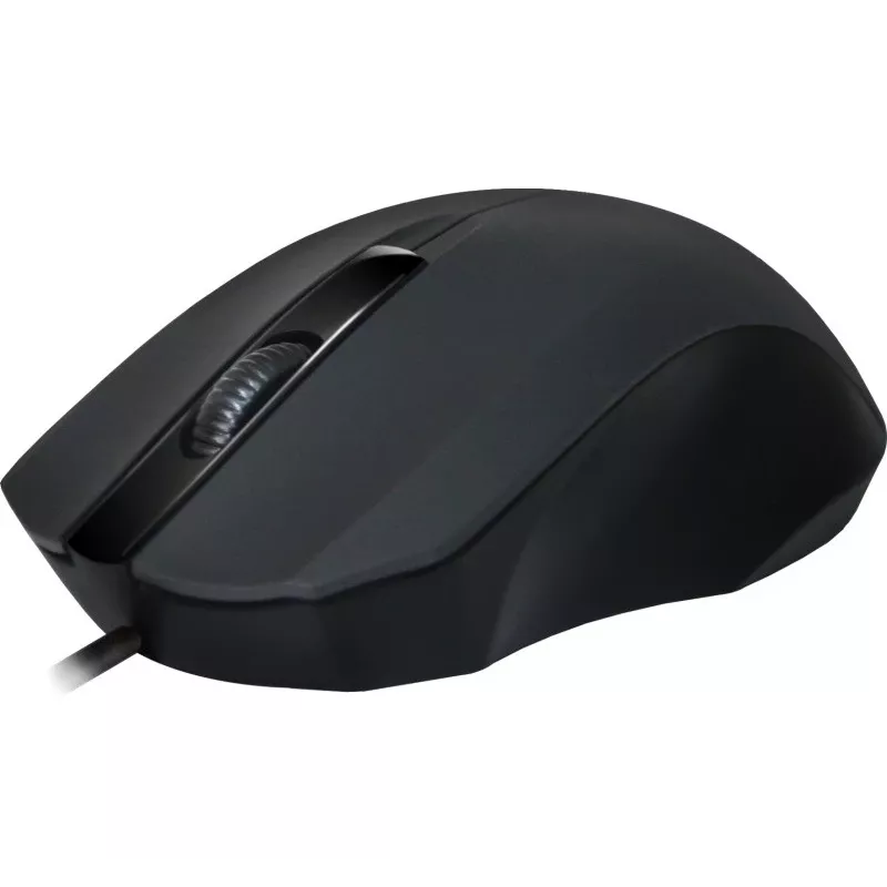 Rato ótico com fios DEFENDER MM-310 USB Type-A, 1000 DPI, ambidestro, 2 botões, preto, cabo de 1,35 m