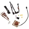 Noctua NF-A4x10 PWM ventoinha de caixa, 40 mm, PWM, 1000–5000 rpm, bege/vermelho