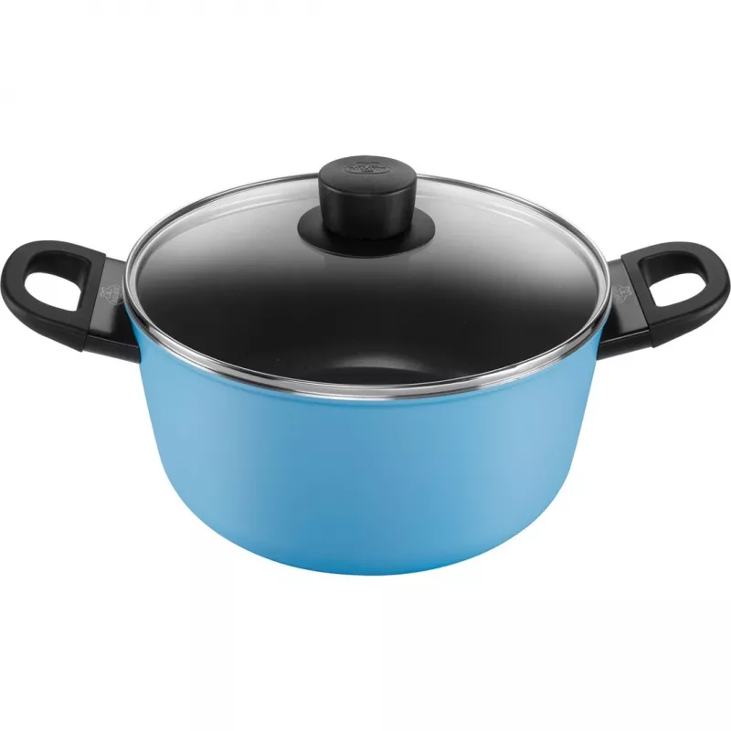 Frigideira Ballarini Caprera 2H 24 cm, antiaderente, azul