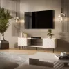 Móvel de TV Cama EF LUCCA 180x40x59 cashmere