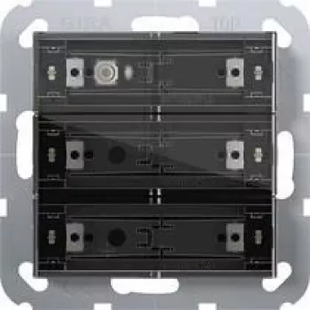 Gira Sensor tátil 4 Comfort 3 funções KNX, Modelo 504300
