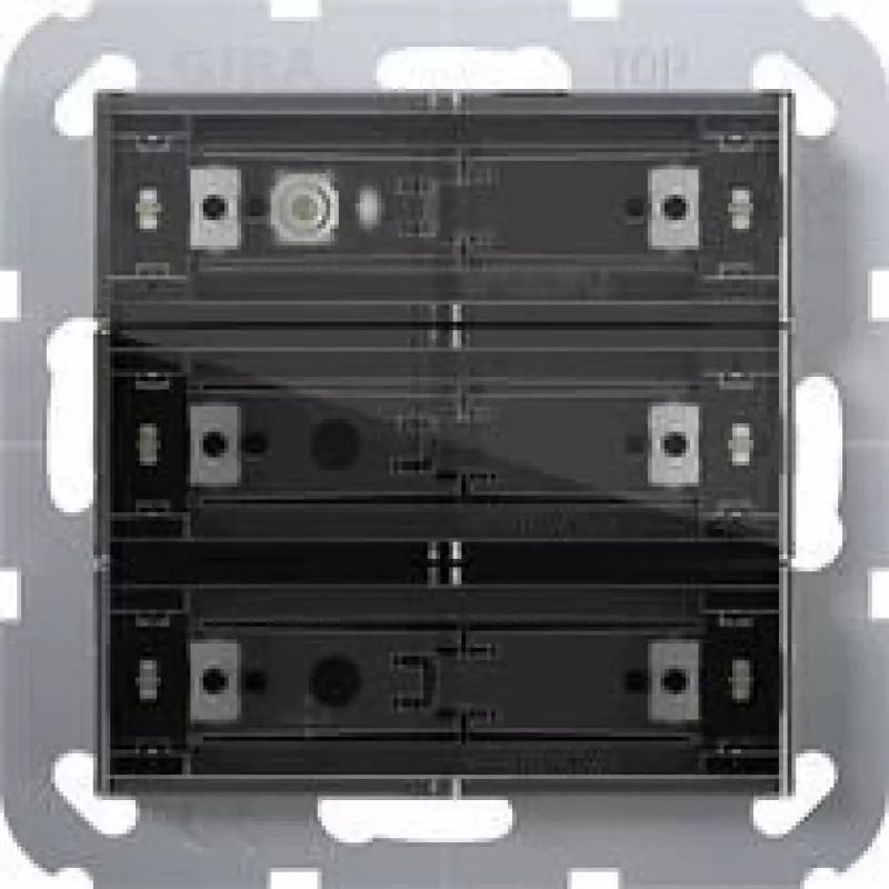 Gira Sensor tátil 4 Comfort 3 funções KNX, Modelo 504300