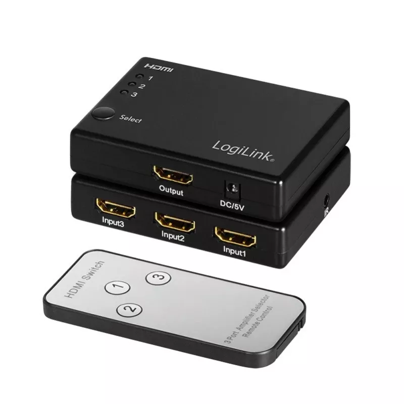 Switch de vídeo HDMI LogiLink HD0042