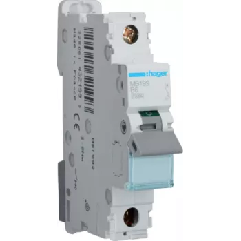 Hager MB199 disjuntor tipo B 1P 1 módulo (MB199)