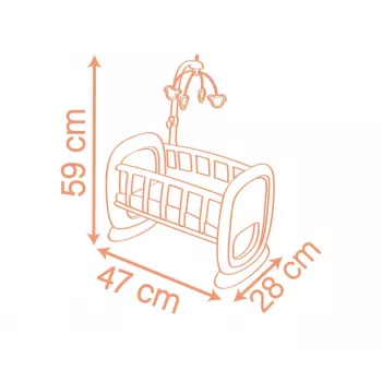 Cama de criança Baby Nurse