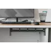 Suporte de montagem na parede para equipamento de 19 polegadas Digitus 2U preto