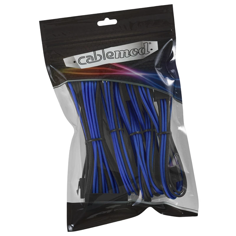 Conjunto de extensão de cabos CableMod CM-CAB-CKIT-N86KKB-R — configuração de alimentação 8+6-Pin