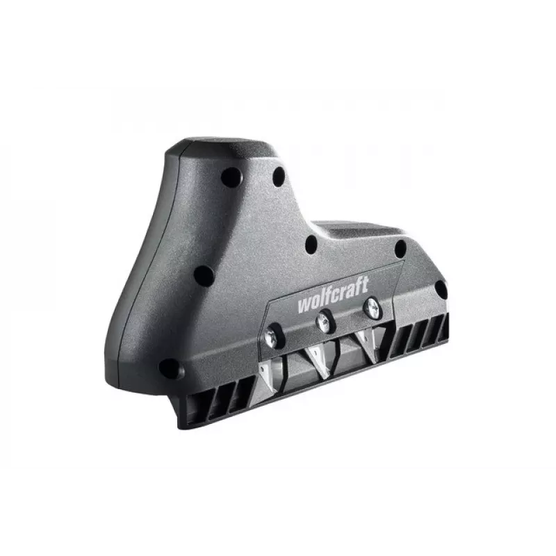 Plaina Wolfcraft plaina tripla de arestas 4009000 — grafite, lâminas trapezoidais, adequada para placas de gesso cartonado