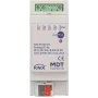 Atuador de comutação MDT AIO-0410V.01 4 vias, 2TE, REG, 0-10V (AIO-0410V.01)