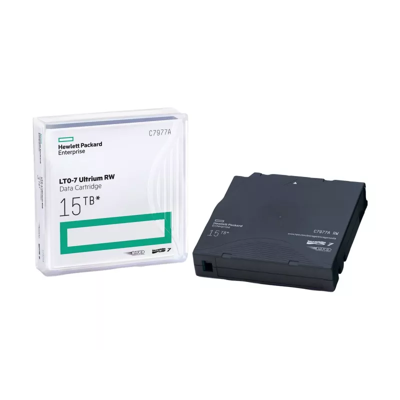 Banda de streamer HP C7977A LTO 15 TB armazenamento de dados de alta capacidade
