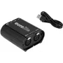 Interface DMX EUROLITE USB/LAN-DMX 2x512ch (modelo 51860117) — ligação USB e Ethernet para controlo de iluminação