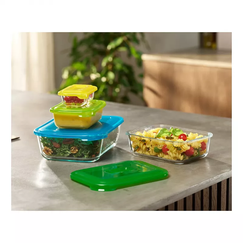 Joseph Joseph Nest recipientes de armazenamento – conjunto de vidro de 4 peças