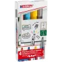 Marcadores para flipchart Edding 385 1,0–5,0 mm cores sortidas, conjunto de 4