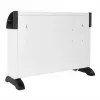 Aquecedor elétrico por convecção NOVEEN CH-6000 TIMER TURBO FAN 2000W 3 níveis de potência montagem na parede/chão branco