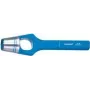 Punção Gedore 570016 aço 140 mm punho azul