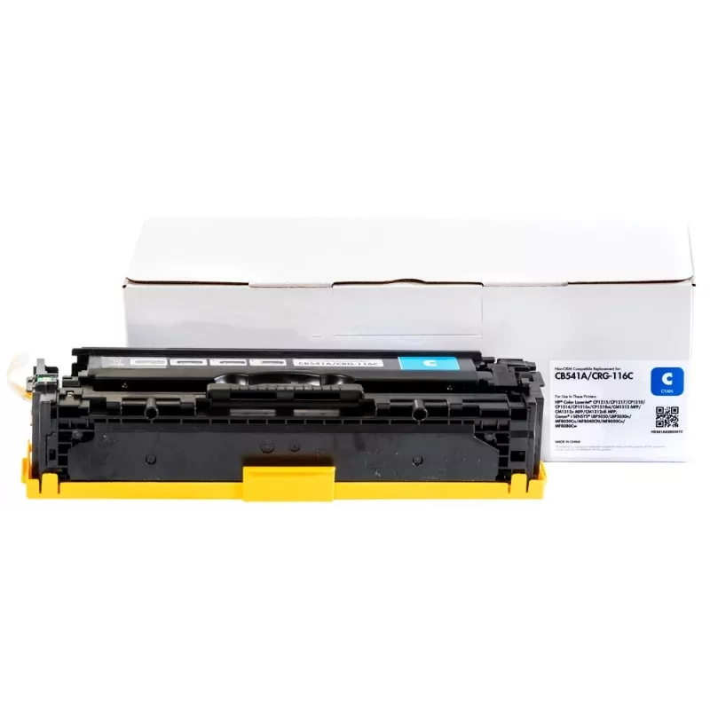 Compatível Static-Control Hewlett-Packard 125A CB541A/CE321A/CF211A/ Canon CRG716, ciano, 1800 pág. IP