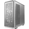 Caixa de PC Midi Tower Cooler Master MasterFrame 600 Mesh prateado — suporta ATX/EATX, 2×200mm frente, unidades 2,5