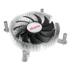 Dissipador híbrido Akasa Intel LGA1700 7,5 cm alumínio preto