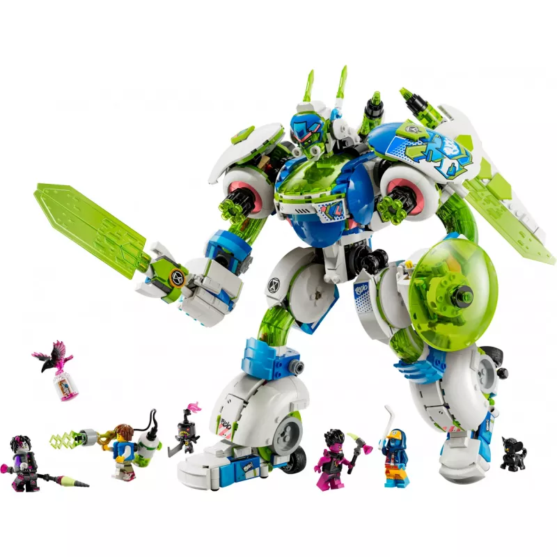 Brinquedo de construção LEGO Mateo e Z-Blob o Mech Cavaleiro Conjunto 71485 — Minifigura e conjunto de mech de construção