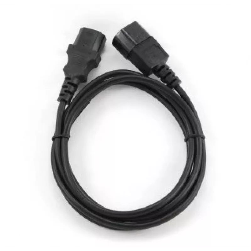 Cabo de alimentação Gembird PC-189 preto conector fêmea C14