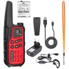 Baofeng BF-T25E conjunto de walkie-talkies, 2 unid., vermelho