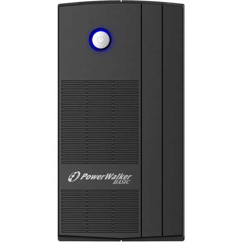 PowerWalker Basic VI 1000 SB Line-Interactive 1000VA 3AC-Outputs Torre preta Fonte de alimentação ininterrupta (UPS) (10121068)