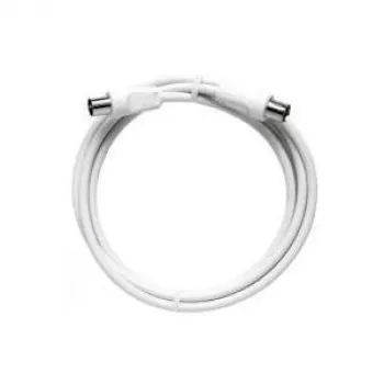 Cabo coaxial Axing BAK 500-80 5 m IEC branco