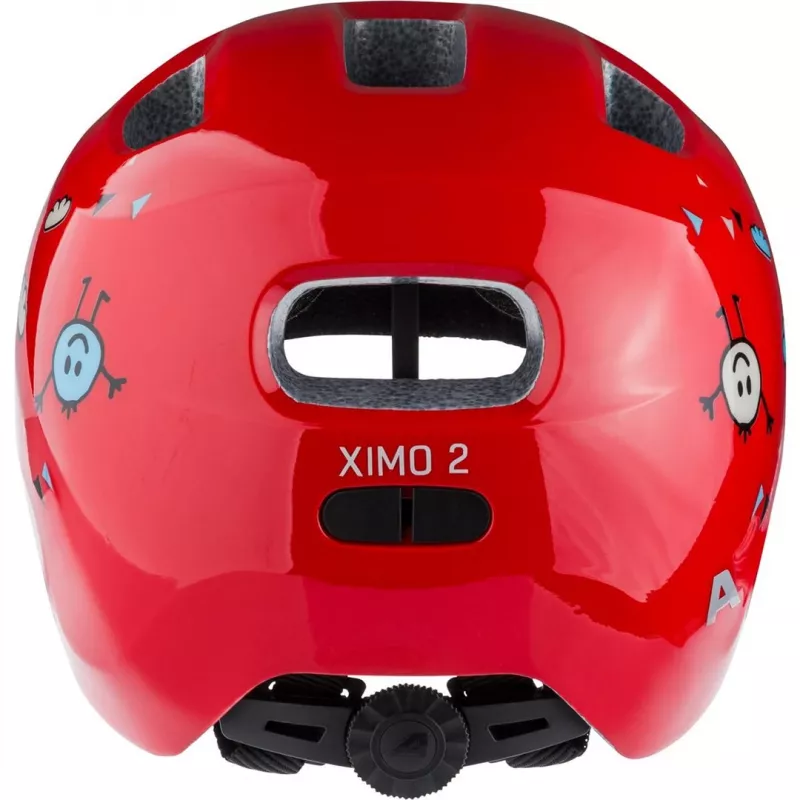 Capacete de bicicleta ALPINA XIMO 2 RED SMILE GLOSS 49-54