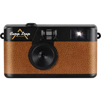 Câmara digital sem ecrã Camp Snap CS-V105-BR-JP — câmara compacta castanha sem ecrã