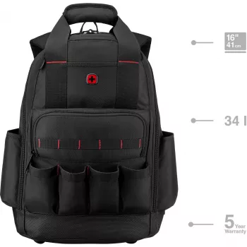 Mochila para portátil Wenger 653723 para portáteis de 40,6 cm (16 polegadas), mochila portátil