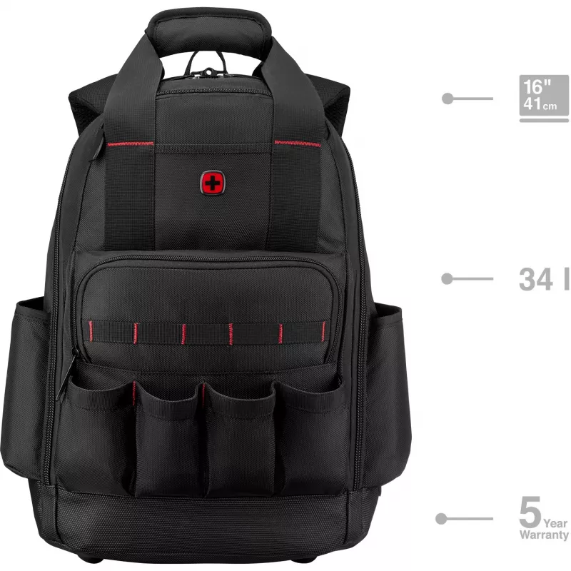 Mochila para portátil Wenger 653723 para portáteis de 40,6 cm (16 polegadas), mochila portátil