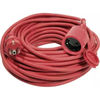 Cabo de extensão AS Schwabe 60205, 16 A, vermelho, 5 m