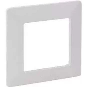 Moldura de parede Legrand Vlife 754001, 1 módulo, design branco