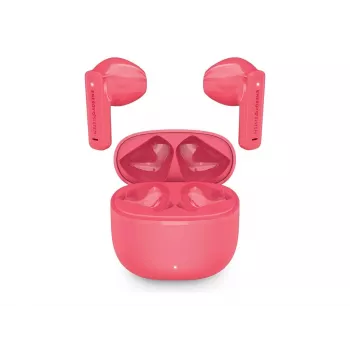 Energy Sistem | Auscultadores true wireless | StreetMusic | Bluetooth | In-ear | Microfone | Sem fios | Rosa