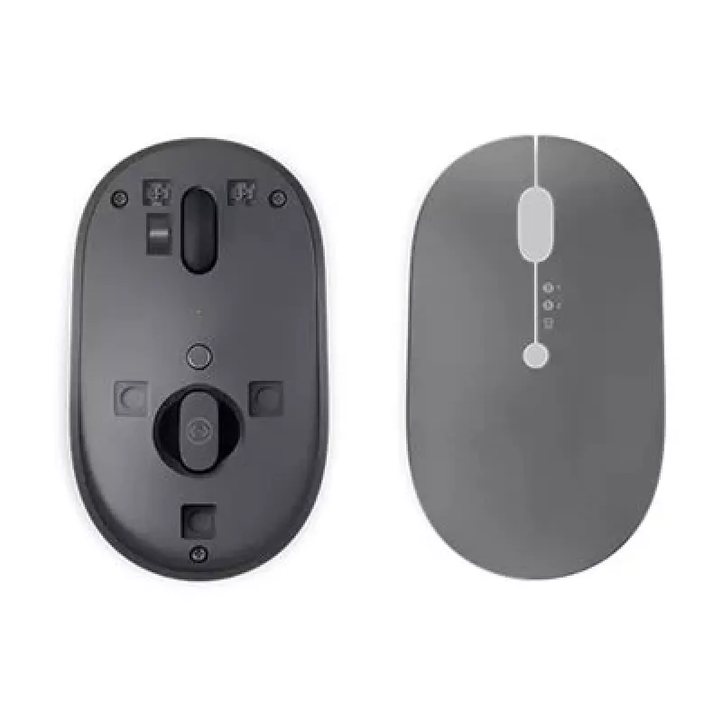 Rato Lenovo Go Wireless Multi-Device Office ambidestro RF Wireless + Bluetooth + USB Type-A ótico 2400 DPI