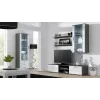 Suporte de TV Cama SOHO 180 cinzento/branco brilhante