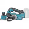 Plaina a bateria KP001GZ, 40 volts, plaina elétrica azul/preto, sem bateria e sem carregador
