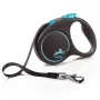 Flexi Automatic Leine Preto Design S 5 m, Azul